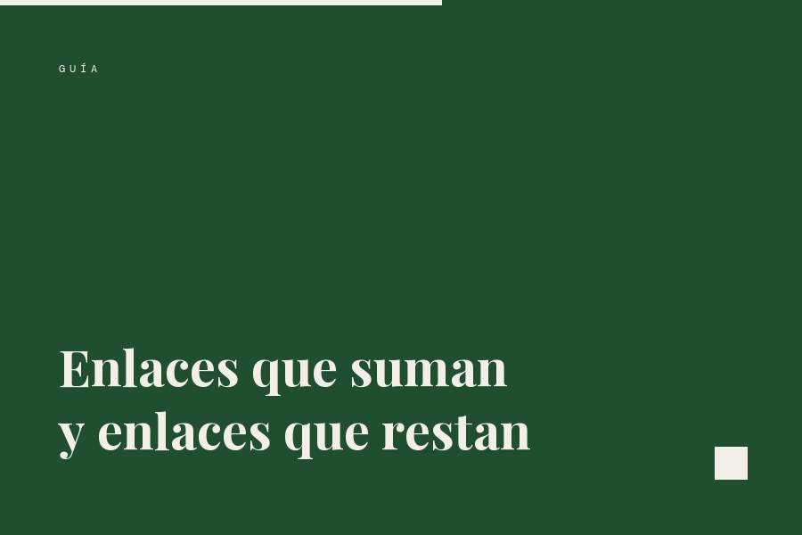 Portada de la guía sobre enlaces para despachos